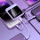 Portable Power Bank 20000mAh with Built-in Cables 4
