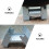 Fornello pieghevole ad alcool per campeggio, supporto per barbecue (2 pezzi) 6