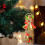 Christmas tree hanging decorations gold pendants 1