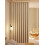 Blackout curtain polyester pleated thermal insulated 4