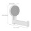 Paper Towel Hanger Wall Mount White 5