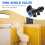 Toilet Control Valve Stainless Steel Double 6