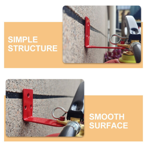 Fire Extinguisher Brackets Wall Mount Heavy Duty 4 pcs 2