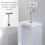 Toilet Flush Valve Copper Delay Hand-Press Urinal Device 3