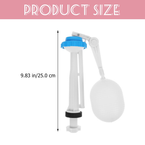 Toilet Fill Valve Replacement Kit with Float 1
