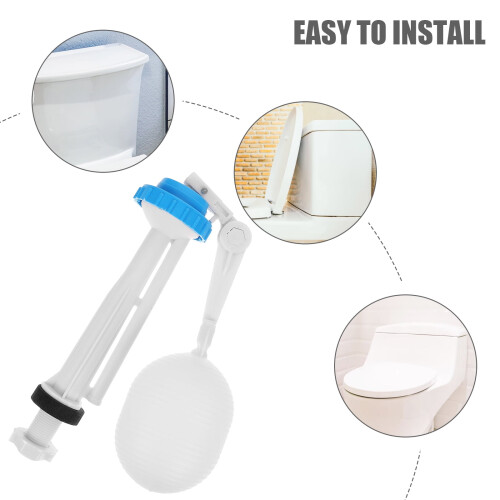 Toilet Fill Valve Replacement Kit with Float 2
