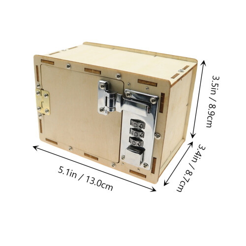 Passwortbox-Spielzeug-DIY-Schließfach-Set (1 Set) 1