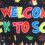Skolebanner Bakteppe Polyester Dørgardin 4