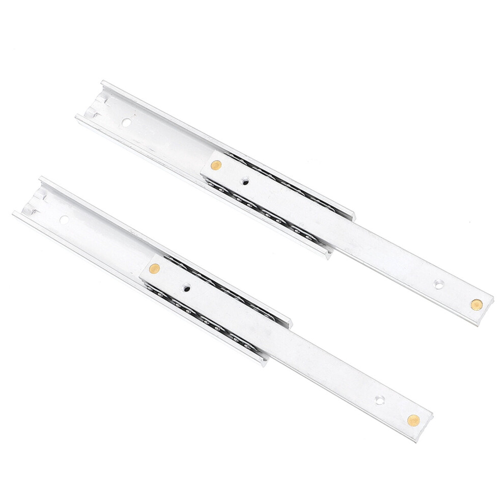 Cupboard Slides Aluminum Alloy 2 Pcs 928028789021