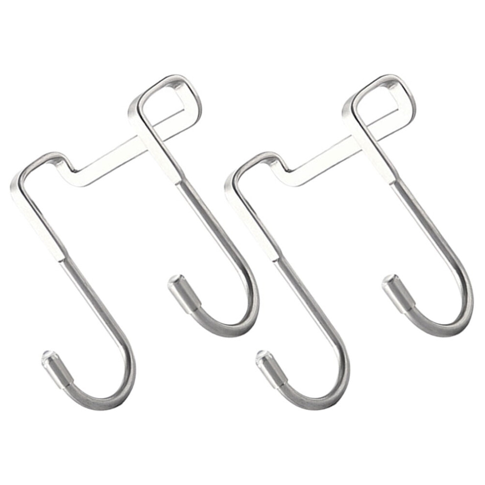 Utility Hooks Clothes Hanger Over Cabinet Door Stainless 928028808135