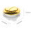 Toilet Flush Button Brushed Gold Round 2-Button 2