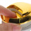 Toilet Flush Button Brushed Gold Round 2-Button 4