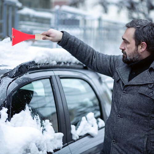 Snow Shovel Scoop Utility Ice Scraper 2 pcs 2