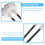 Toilet Tank Button Flusher 2 Pcs 3