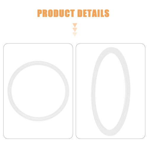 Juntas de silicone para ventosa (6 peças) 1