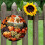 Round wooden door pendant 5