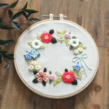 YiFudd Broderisæt til Begyndere - Håndlavet Broderi DIY
