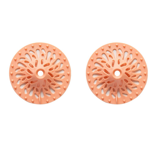 Køkken- og badeværelsesvaskfilter - Stopper tilstopning - 2 stk. orange 1