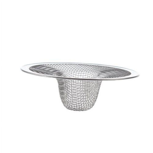 Passoire d'évier en acier inoxydable, panier en maille, 2 pièces 1