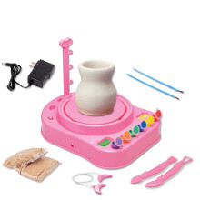 YiFudd DIY pottery wheel kit for kids, ceramic education toy