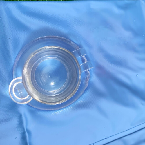 Inflatable Double Swimming Pool with Water Pipe 2