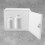 Small Plastic Wall-Mounted Mailbox Weather Resistant 4