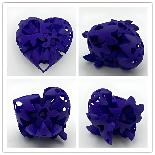 Printable Cut-Out Gear Balls and Hearts