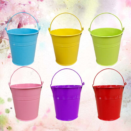 Eease Mini-Metalleimer, bunte Blecheimer, 20 Stück 1