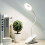 Lampe de chevet LED avec clip et design pliable 4