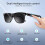 Lunettes intelligentes polarisées avec audio, microphone, haut-parleurs Bluetooth, télécommande d’appel et caméra intégré 4