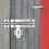Dørbolt skydedørssikkerhedslås 2 stk. 6