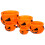 Godishink Halloween Pumpaformad Plast 5 st 3