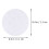 Round Filter Cotton Air Filters Purifying Pads White 3 2