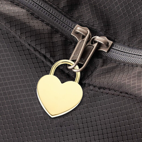 Set di lucchetti a forma di cuore Eease per agenda, libro e borsa (dorato) 2