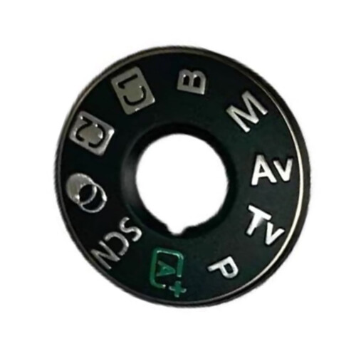 Canon EOS 90D mode label replacement sticker
