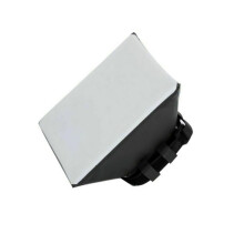 Adjustable Flash Diffuser with Velcro and Rubber Band