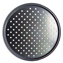Ronde pizzapan met antiaanbaklaag van koolstofstaal, 30 cm