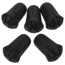 Trekking Pole Tip Cover Protective Plastic Pad Set 5 pcs