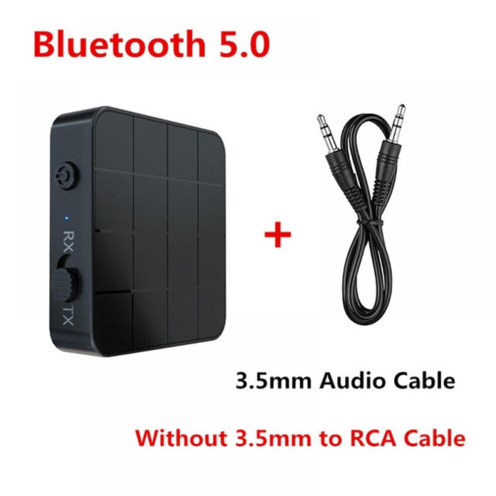 Bluetooth 5.0 Audio Adapter With Aux Rca And 3.5Mm Jack 9314556170348