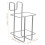 Support de rangement multifonctionnel pour gel hydroalcoolique (1 pièce) 4