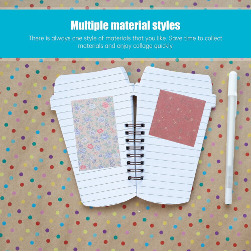 Decorative Craft Paper Vintage Journal Scrapbook 360 Sheets 1