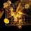 LED wrought iron pineapple light string 1.6m 6