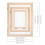 Paper Making Kit with Screen Deckle Mold and Mesh 4