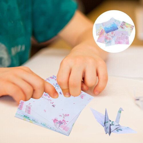 Cherry Flower Origami Paper Sheets 50 pcs 2