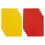 Football referee cards yellow red 8 pcs 1