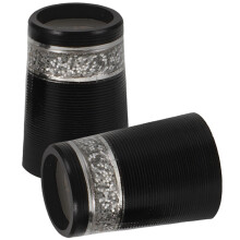 Golf Club Rubber Cover Silver 2 pcs