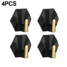 KERISTY geometric wall hooks light luxury 4 pcs