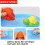 Bath Floating Animal Toys with Net Set for Babies and 6