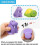 Bath Floating Animal Toys with Net Set for Babies and 7