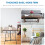 Eease metal speaker stands for amplifier support 2 pcs 3